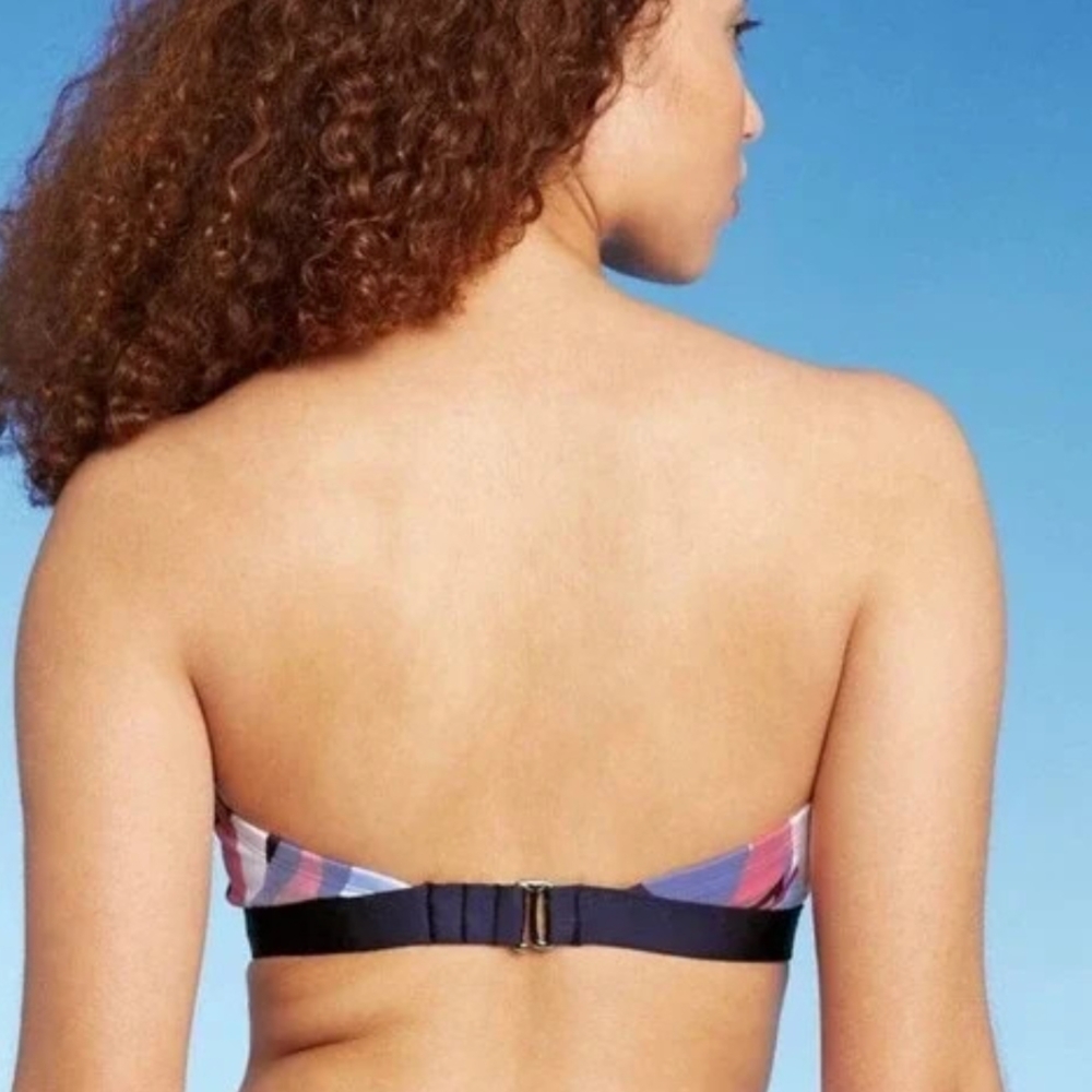 2/$15 Kona Sol Bandeau Swim Top - Picture 2 of 6
